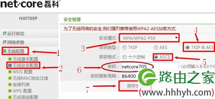 Netcore路由器WiFi密码设置