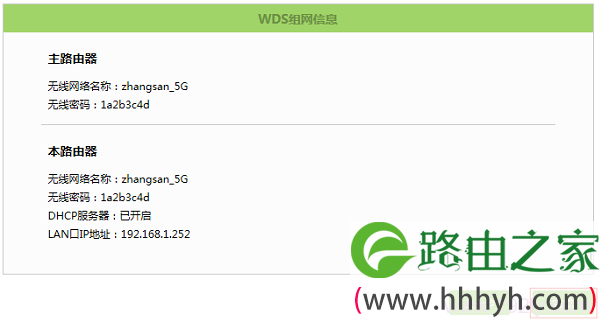 TP-Link TL-WDR5600 V1.0 5G无线桥接设置完成