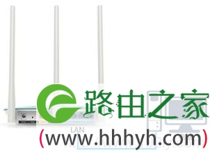 电脑连接TL-WR882N路由器的LAN口