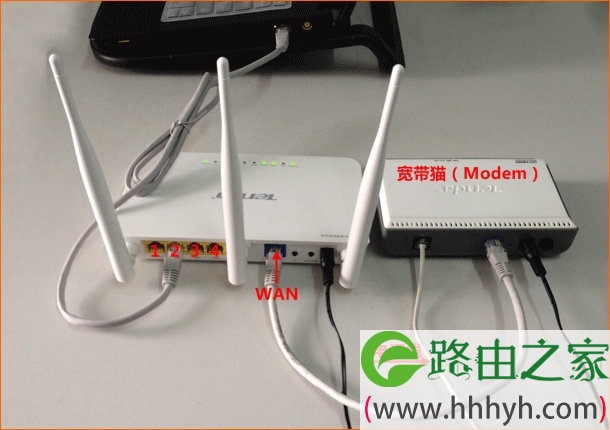 电话线上网时腾达FH303路由器安装 电话线上网时腾达FH303路由器安装