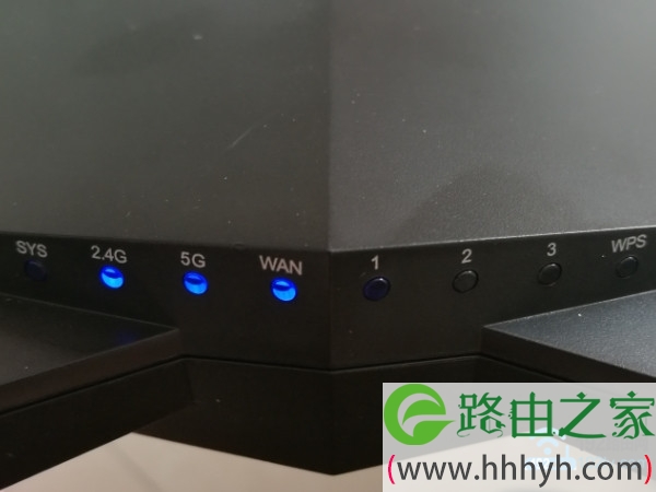 腾达路由器LAN口灯不亮