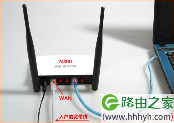 网线入户时腾达路由器连接 网线入户时腾达路由器连接