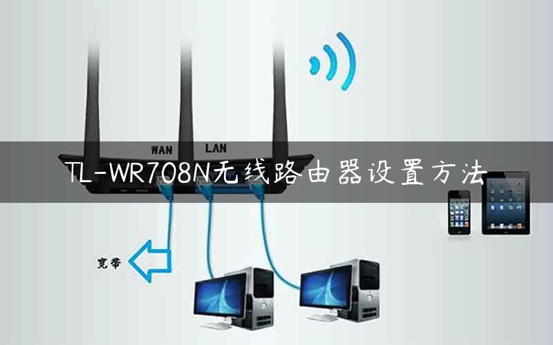 TL-WR708N无线路由器设置方法