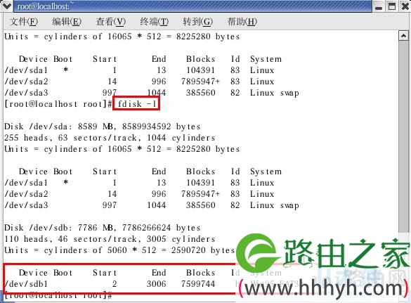  在Linux上挂载外接设备