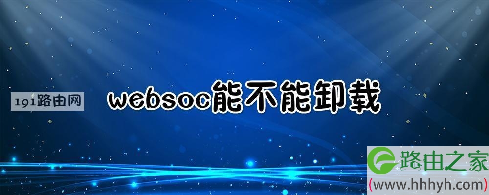 websoc能不能卸载
