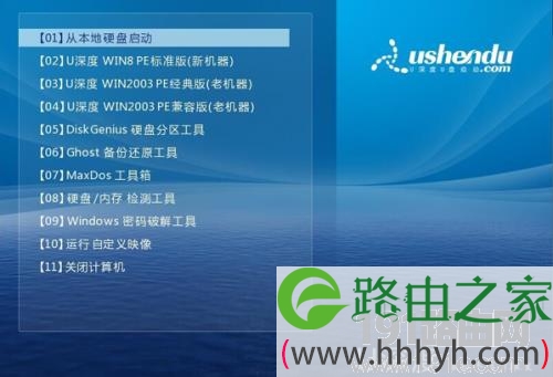 u深度本地模式安装系统步骤