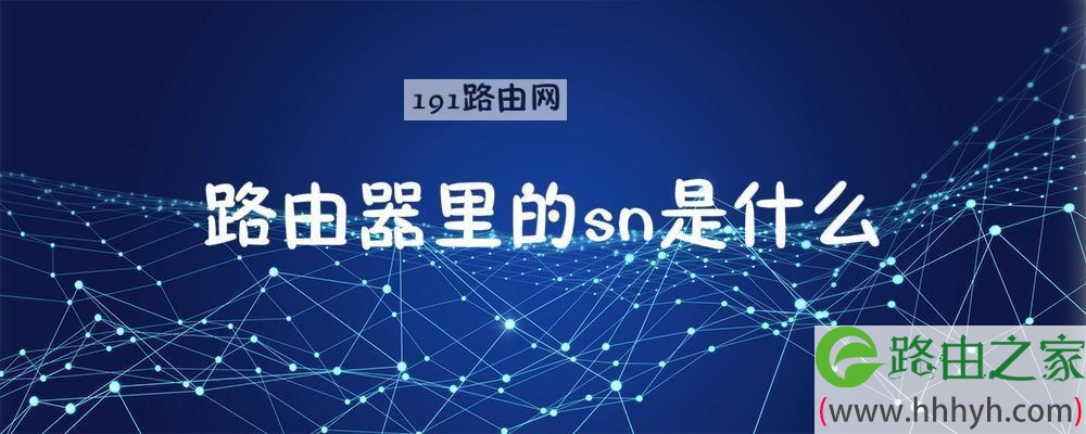 路由器里的sn是什么