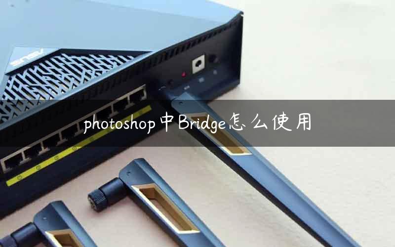 photoshop中Bridge怎么使用