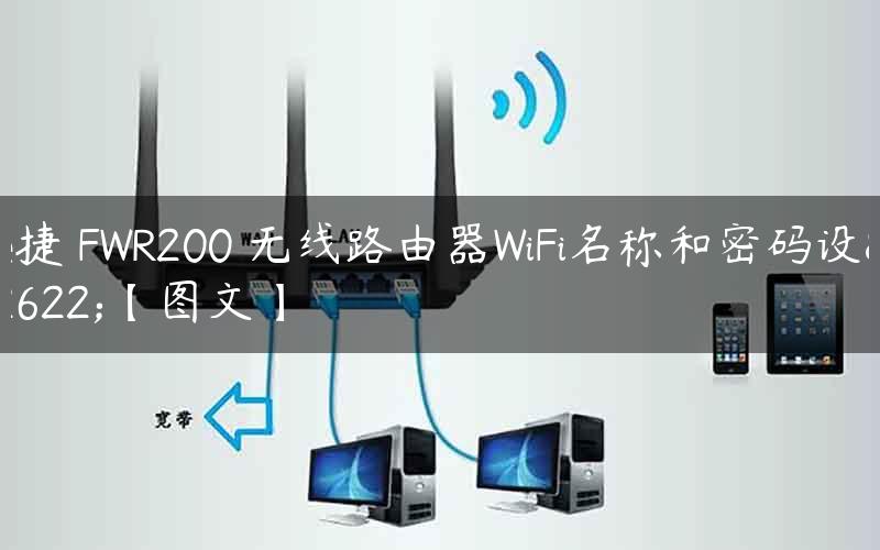 迅捷 FWR200 无线路由器WiFi名称和密码设置【图文】
