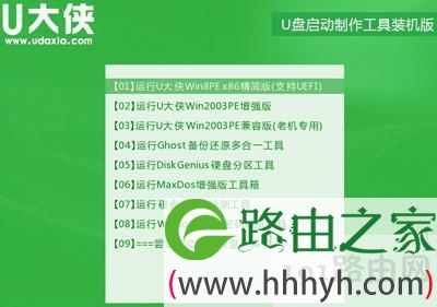路由器之家PE选择界面