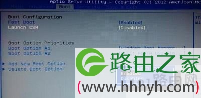 bios中Launch CSM变成灰色无法更改解决方法