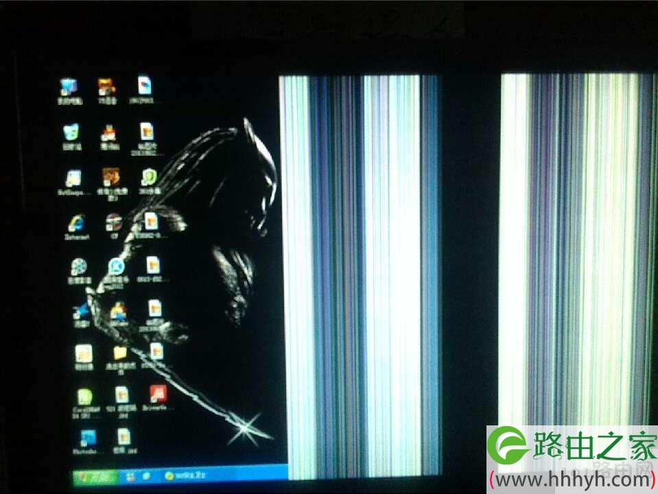 台式电脑屏幕闪烁