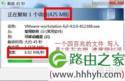 U盘复制速度变慢