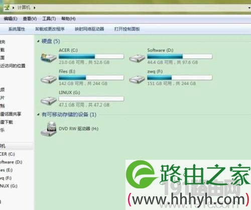 豆沙色系统背景窗口的修改方法