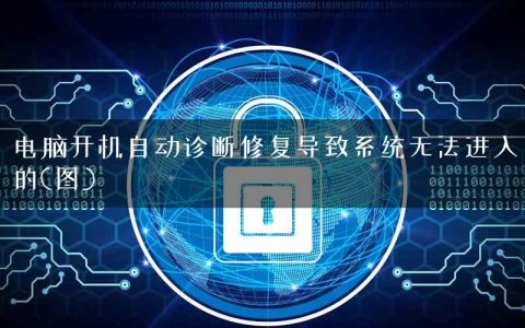 电脑开机自动诊断修复导致系统无法进入的(图)