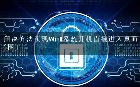 解决方法实现Win8系统开机直接进入桌面(图)