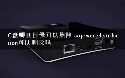 C盘哪些目录可以删除 softwaredistribution可以删除吗