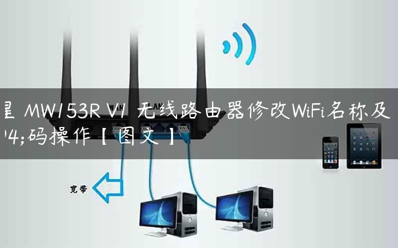水星 MW153R V1 无线路由器修改WiFi名称及密码操作【图文】