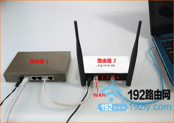 无线路由器连接另一个无线路由器设置方法2