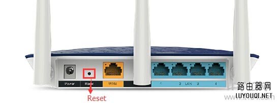 TP-Link路由器怎么恢复出厂设置(重置)?