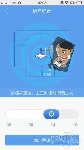而信号强度可随意设置