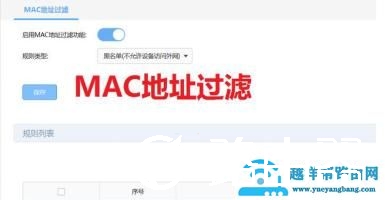 无线路由器里的禁止蹭网功能在哪？