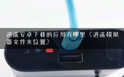 逍遥安卓下载的应用在哪里（逍遥模拟器文件夹位置）