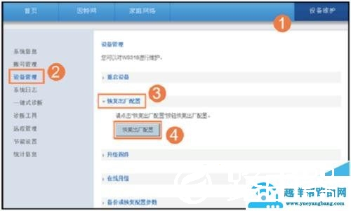 荣耀路由器Pro恢复出厂设置的三种方法【图解】