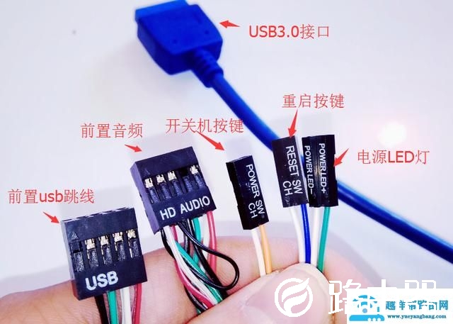 主板跟电源的线如何安装（组装电脑主机电源接线图）(8)