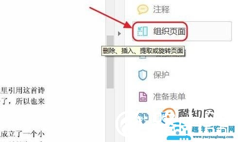 怎么样在PDF中调换页面的顺序？