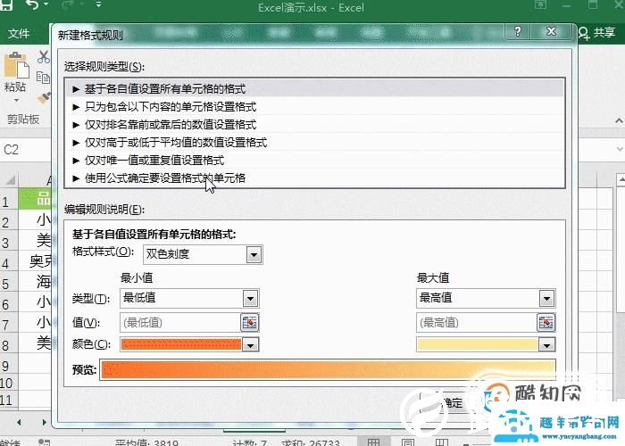 Excel自定义条件格式规则，这个功能很实用