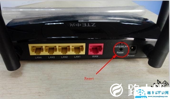 中兴无线路由器E5600怎么恢复出厂设置？