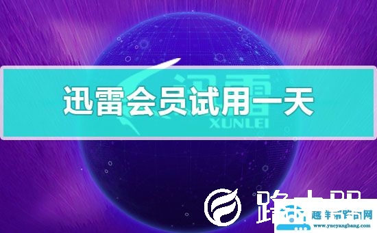 迅雷会员试用一天