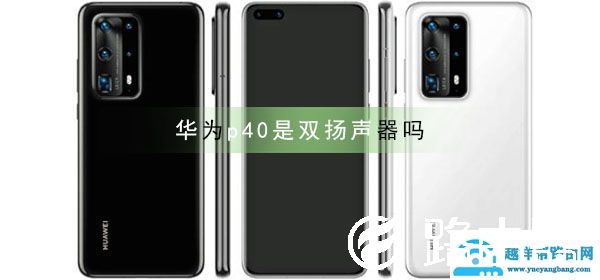 华为p40是双扬声器吗