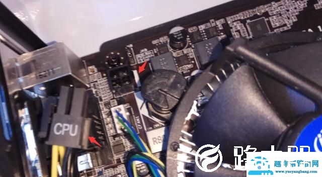 主板跟电源的线如何安装（组装电脑主机电源接线图）(6)