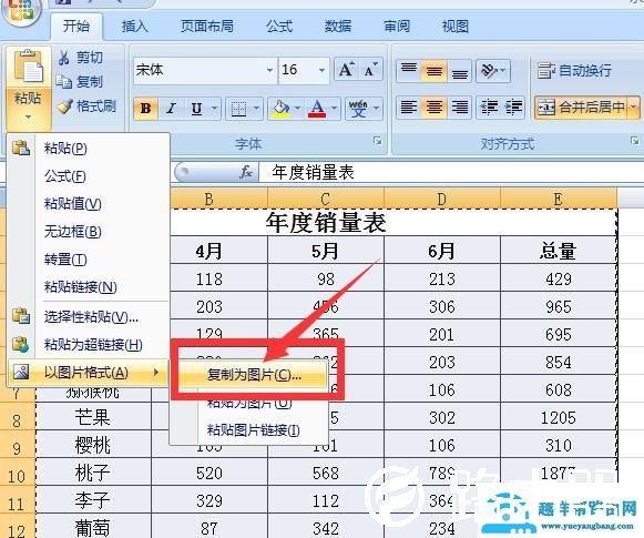 Excel截图的方法须知