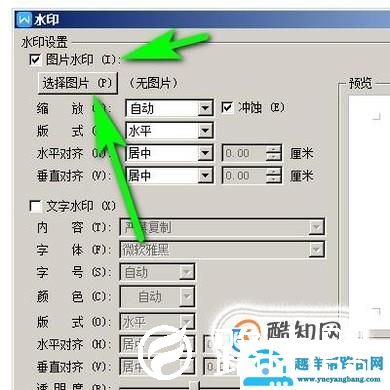 WPS文字中加水印（图片和文字水印）