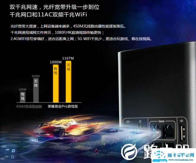 新一代游戏神器！荣耀路由Pro游戏版完全解析