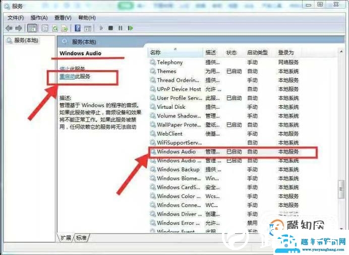 电脑音量位置有个红叉，没有声音怎么办？