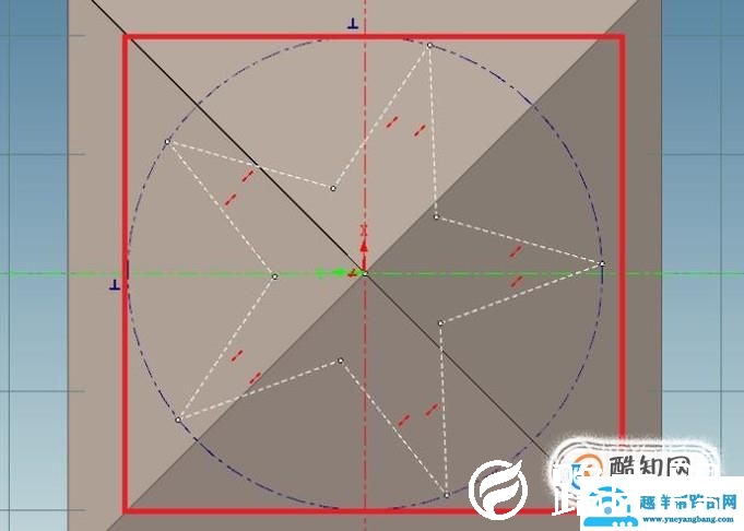 caxa如何利用设计元素库快速创建立体红色五角星