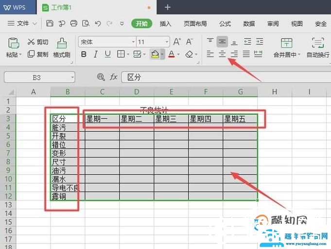 怎么用WPS表格制作简单实用表格