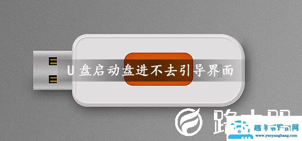 U盘启动盘装系统进不去引导界面