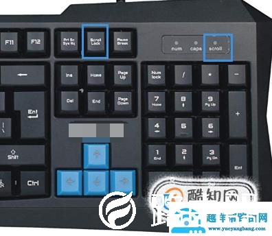 键盘右上角第三个灯怎么关