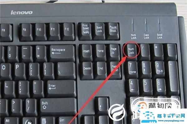 键盘数字键怎么解锁