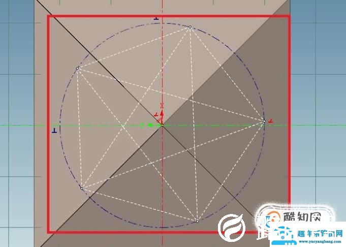 caxa如何利用设计元素库快速创建立体红色五角星