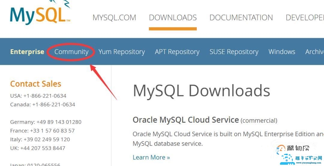 如何在官网上下载可安装版的MySQL数据库