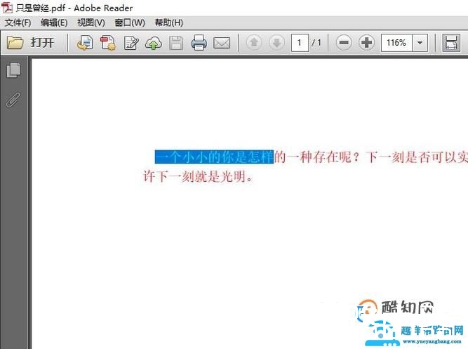 怎么复制pdf文档里面的文字