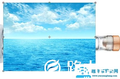 PS怎么做出一个瓶中风景