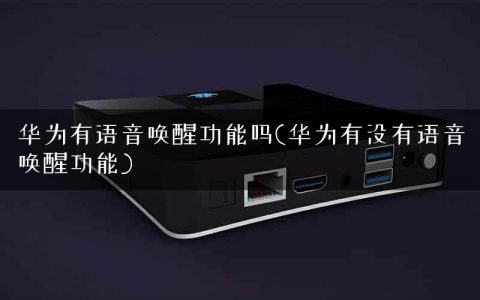 华为有语音唤醒功能吗(华为有没有语音唤醒功能)