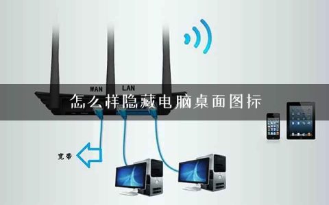 怎么样隐藏电脑桌面图标